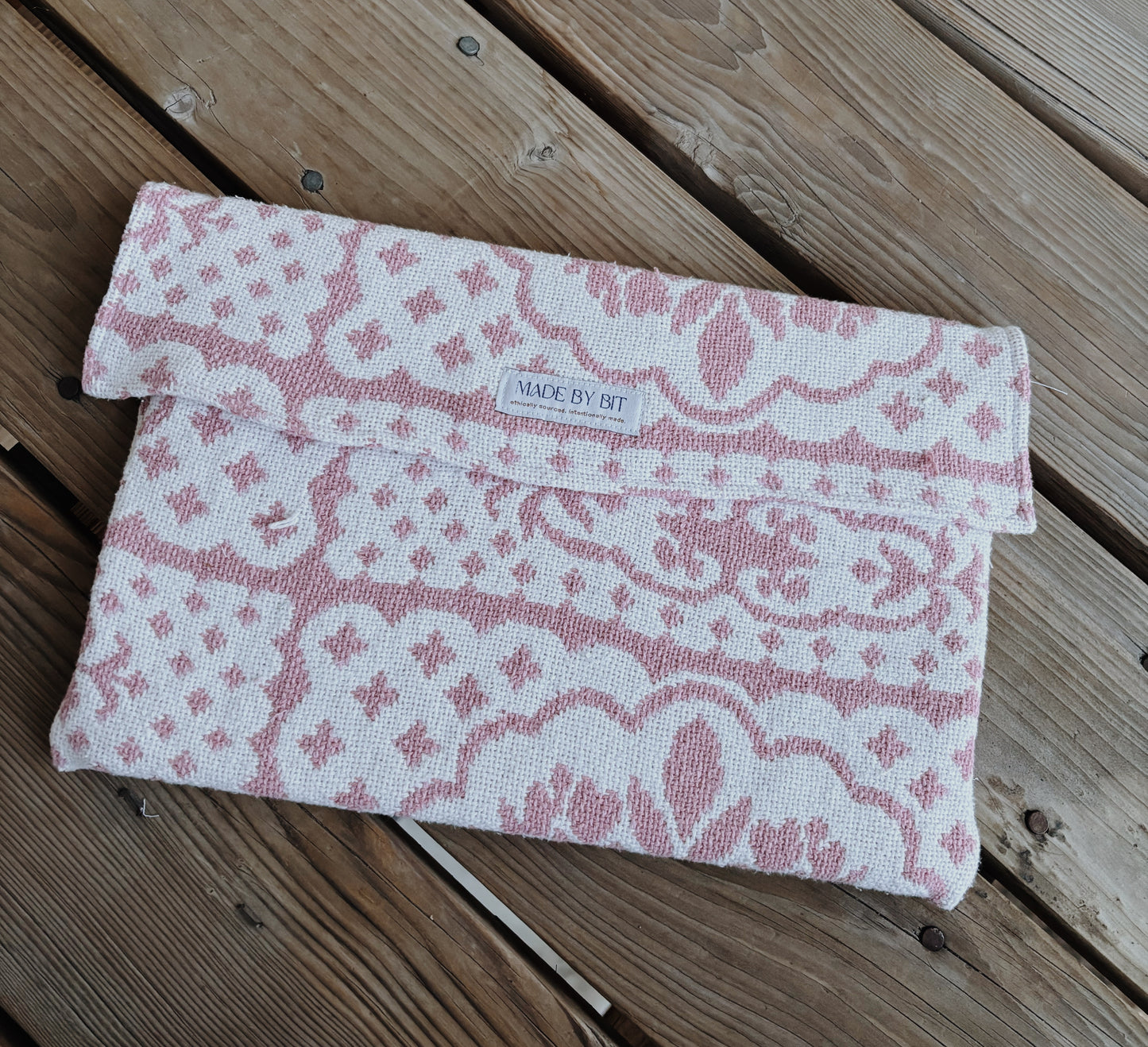 pink blanket laptop case