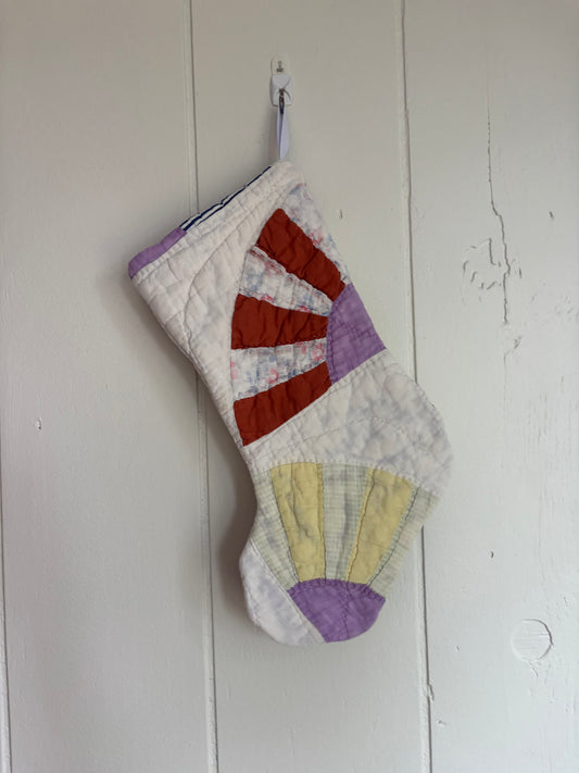 grandmother’s fan stocking