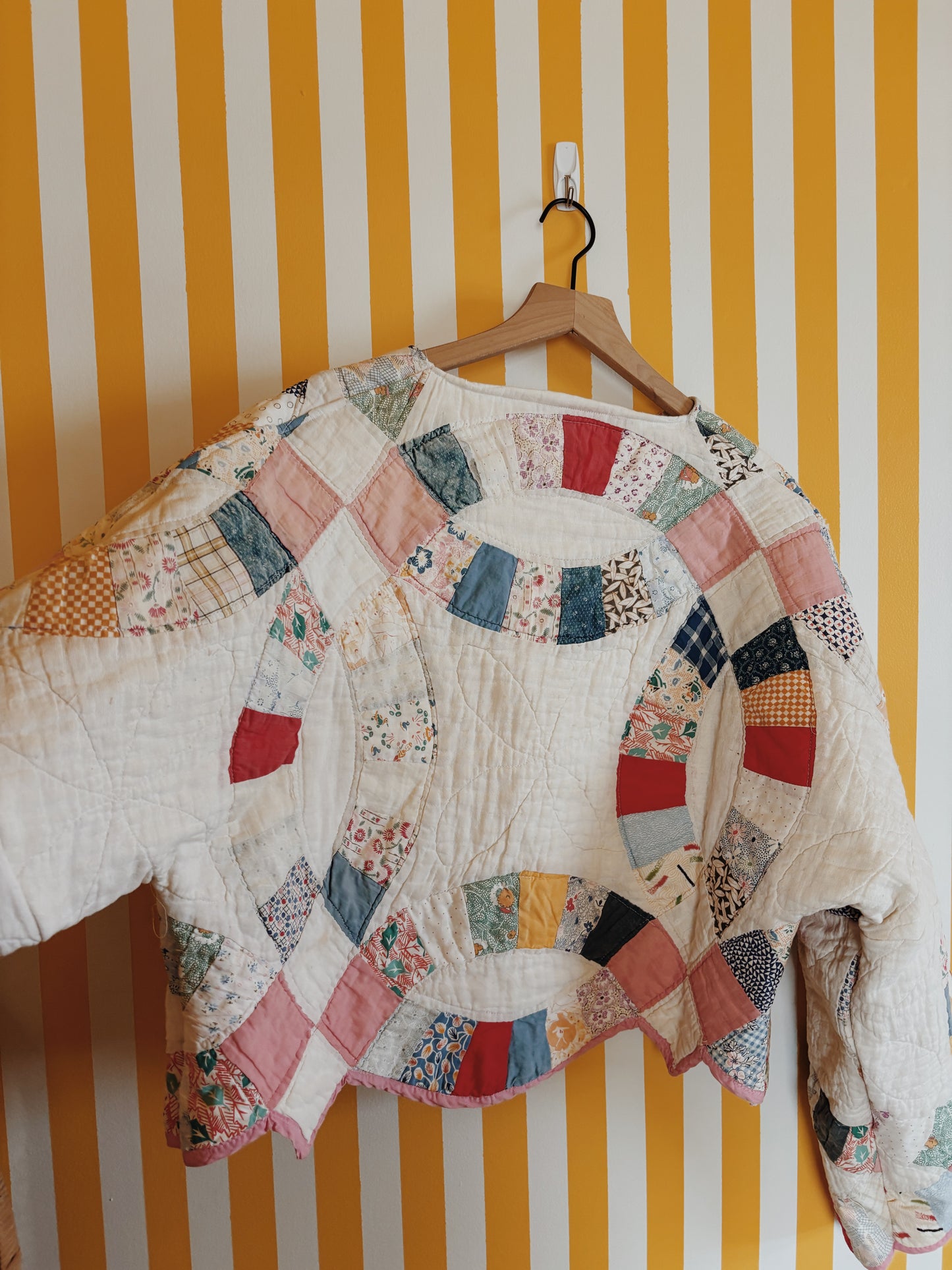 wedding ring quilt coat