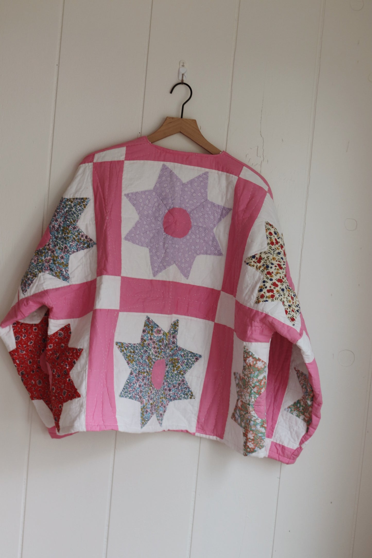 star quilt coat