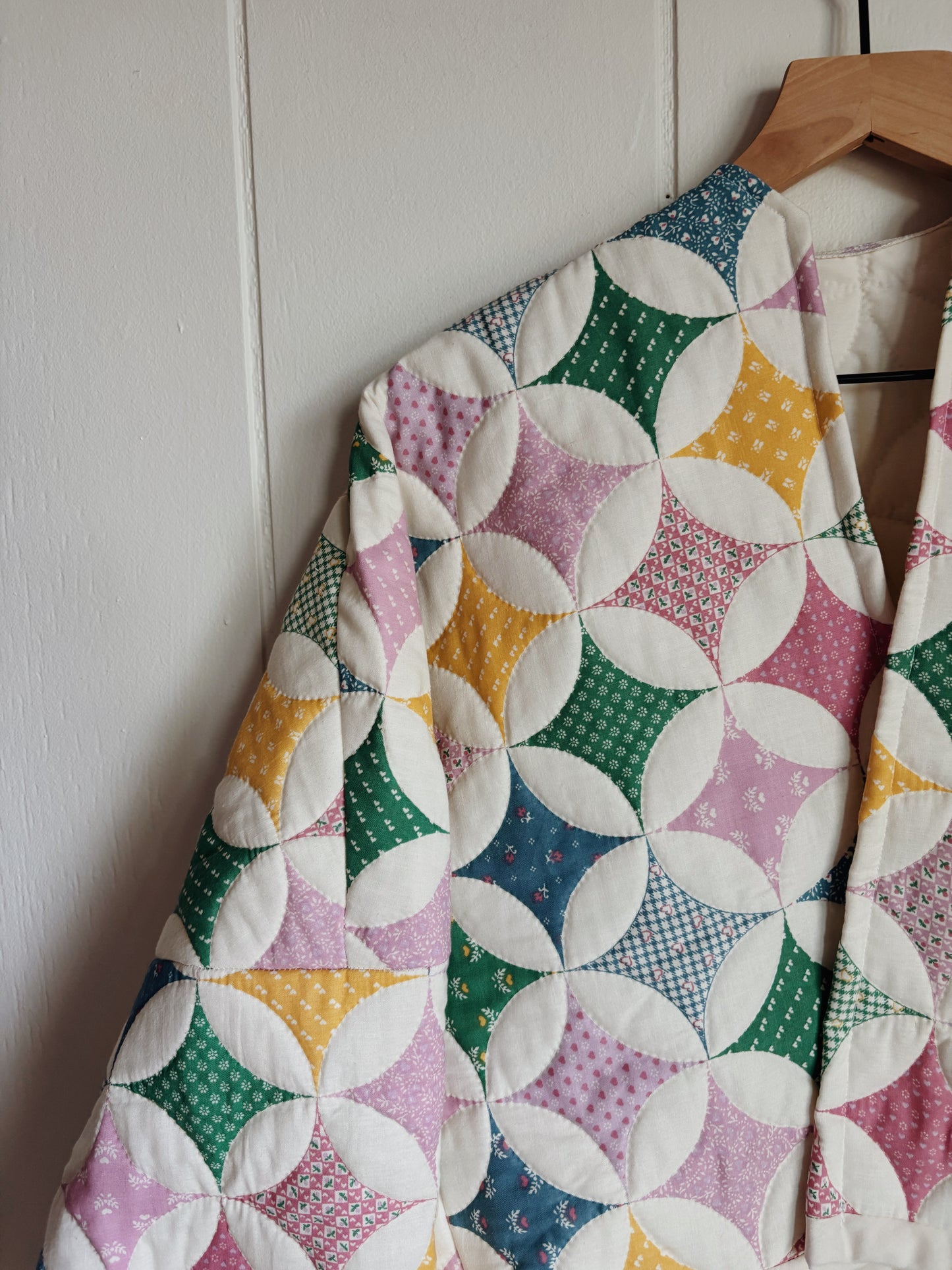 cathedral quilt coat