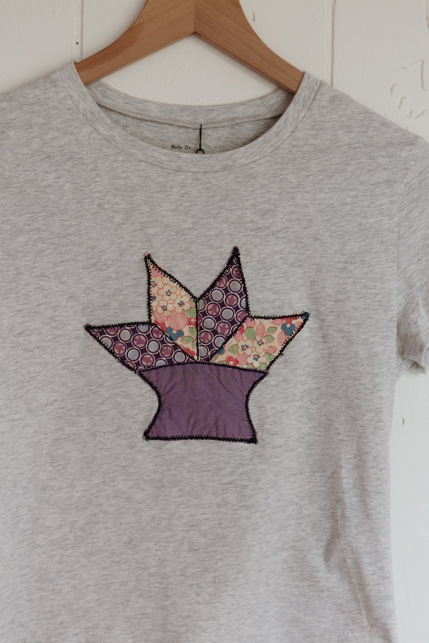 basket of flowers tee