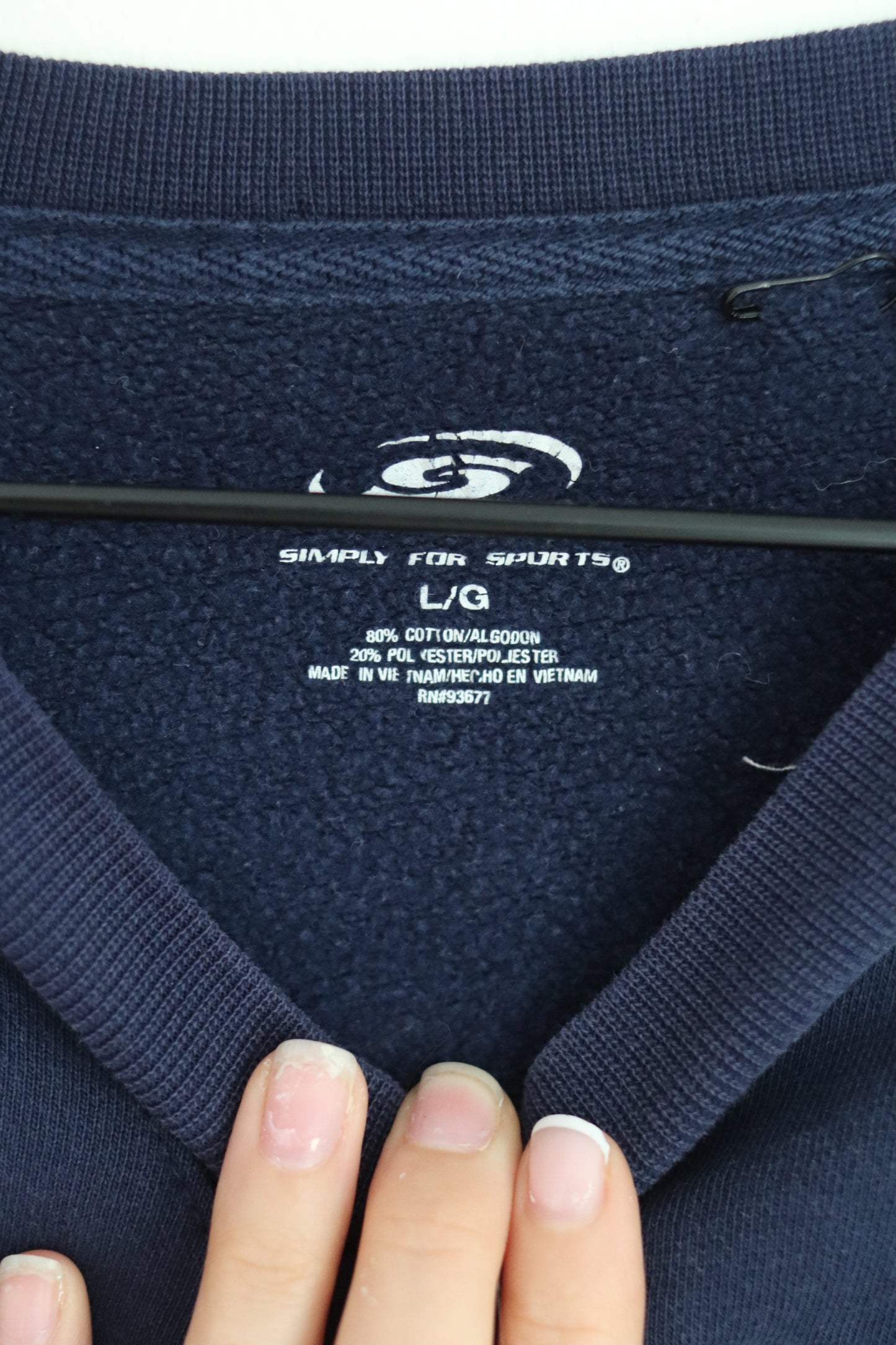 upcycled sweatshirt