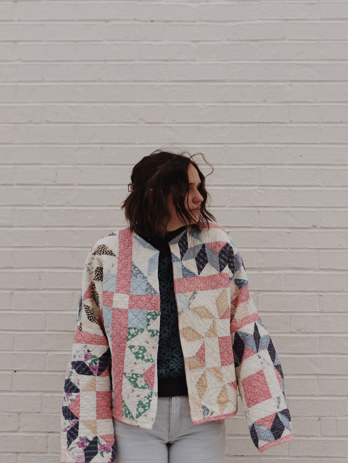 "supply your own quilt" coat