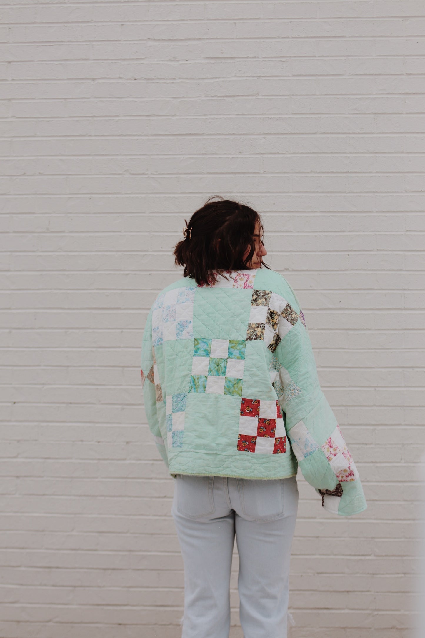 "supply your own quilt" coat