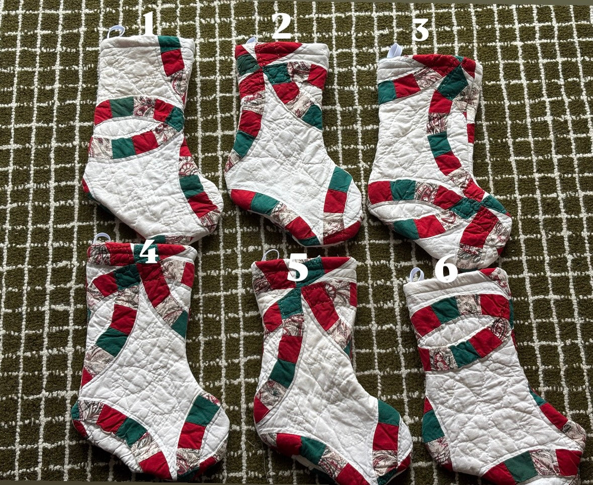 quilt stocking