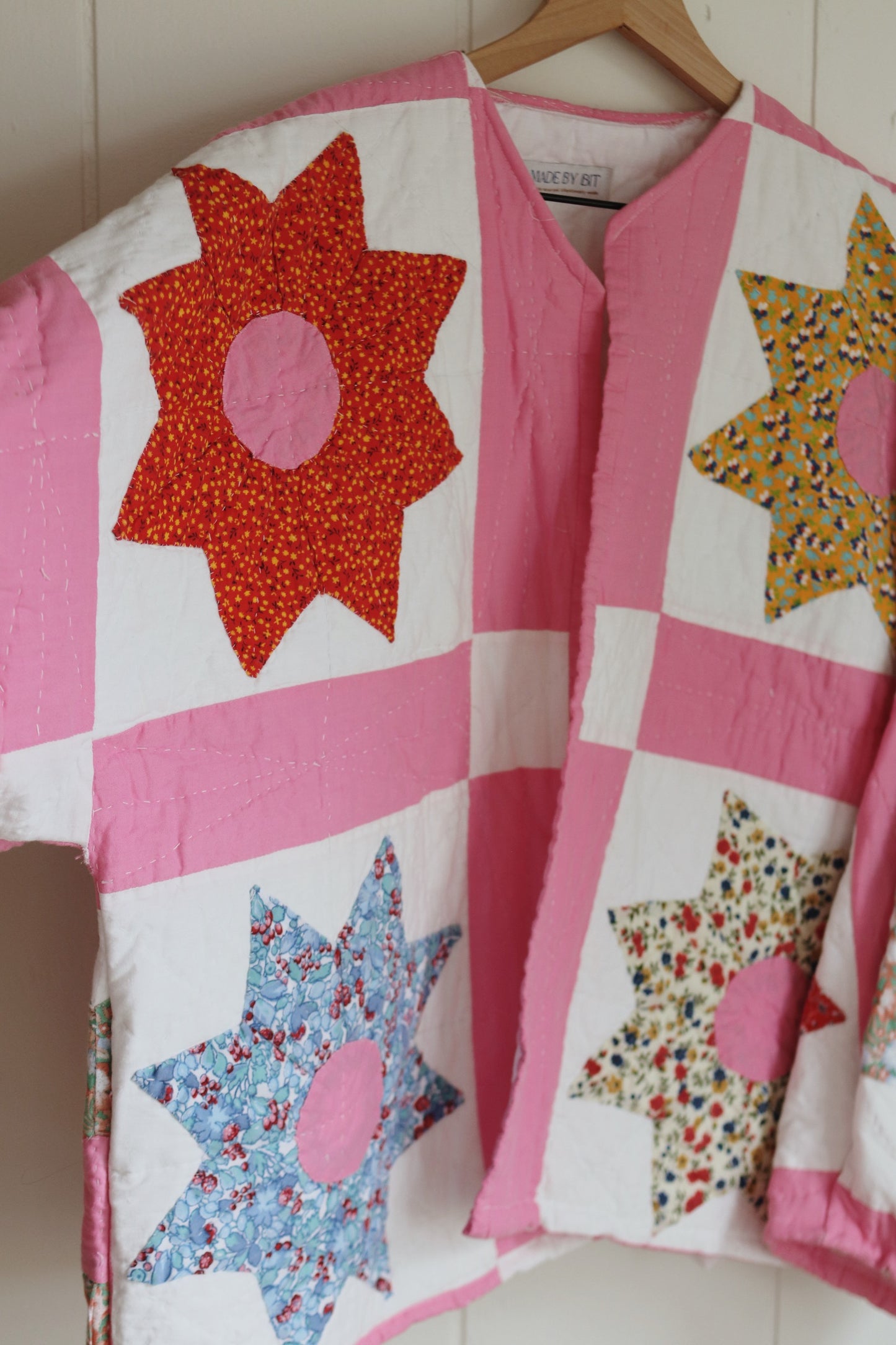star quilt coat