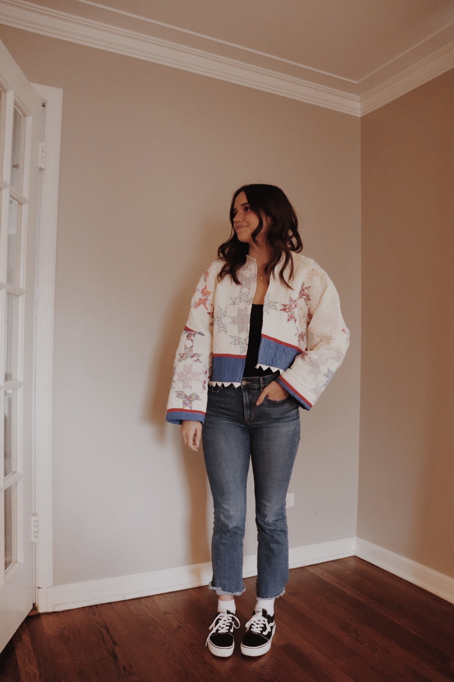 "supply your own quilt" coat