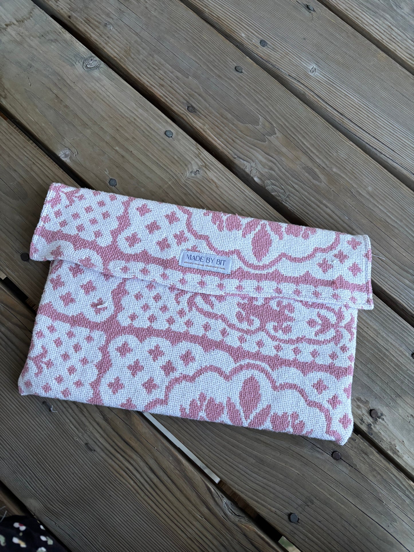 pink blanket laptop case