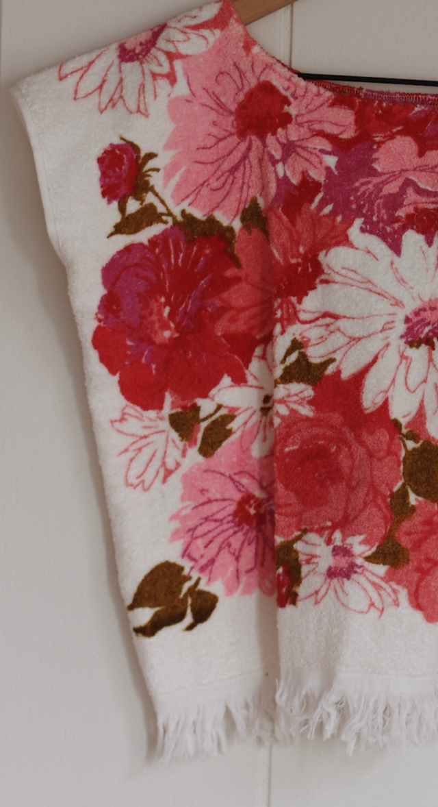 vintage towel top