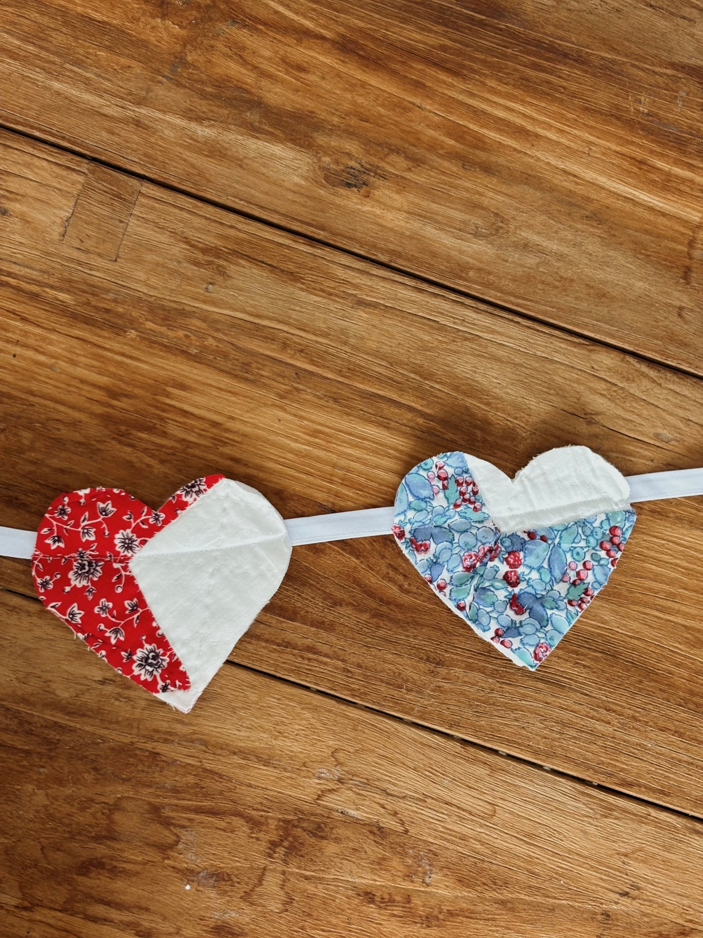 heart bunting