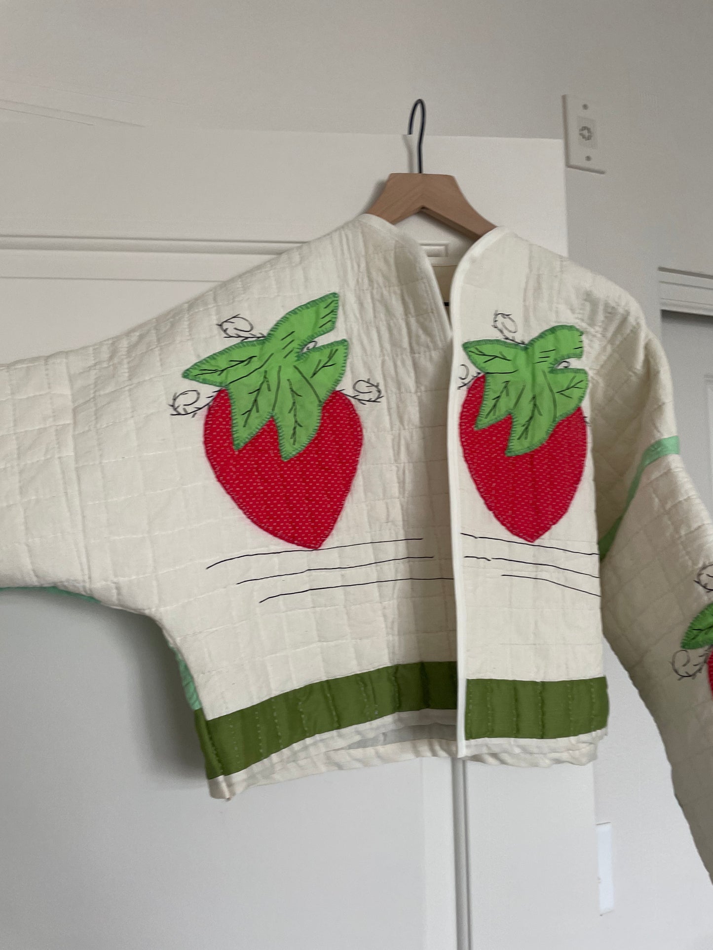 Strawberry Quilt Coat