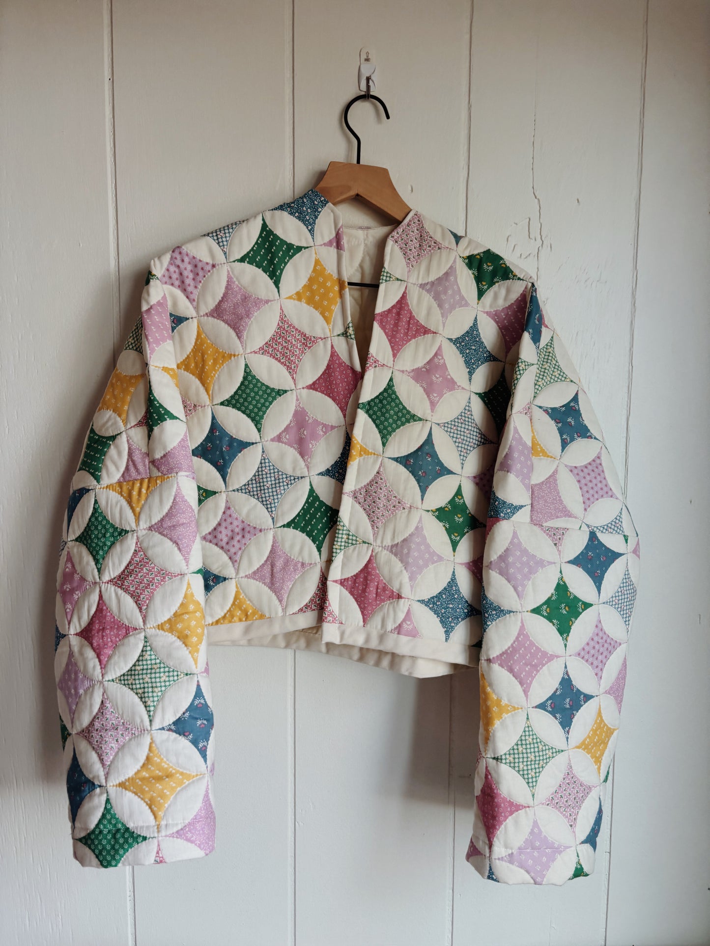 cathedral quilt coat