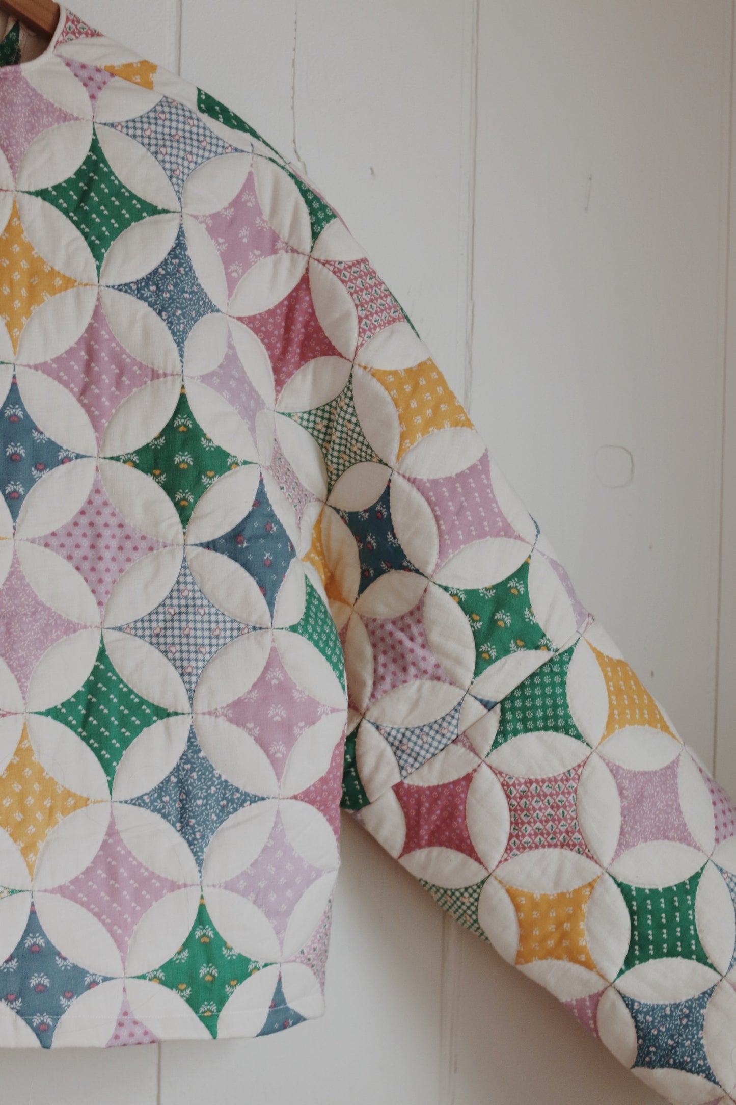 cathedral quilt coat