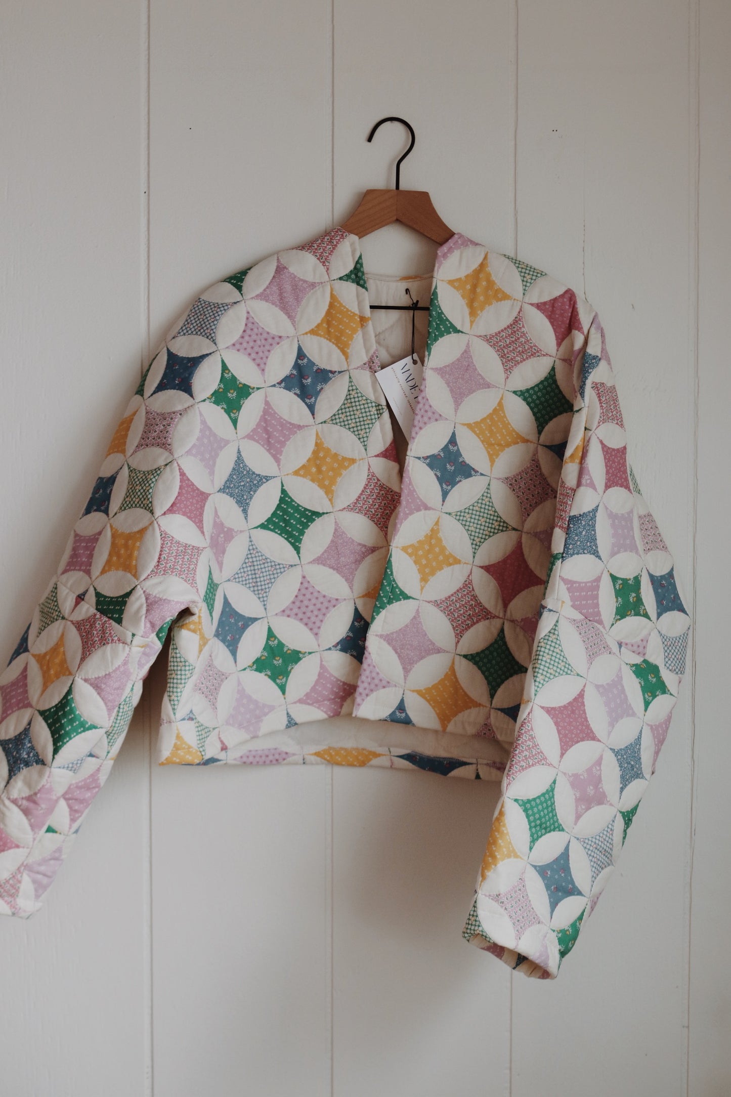 cathedral quilt coat