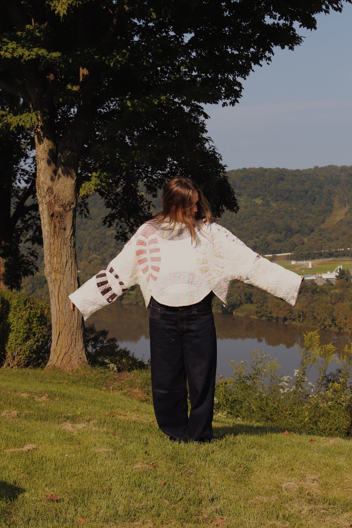 wedding ring quilt hoodie