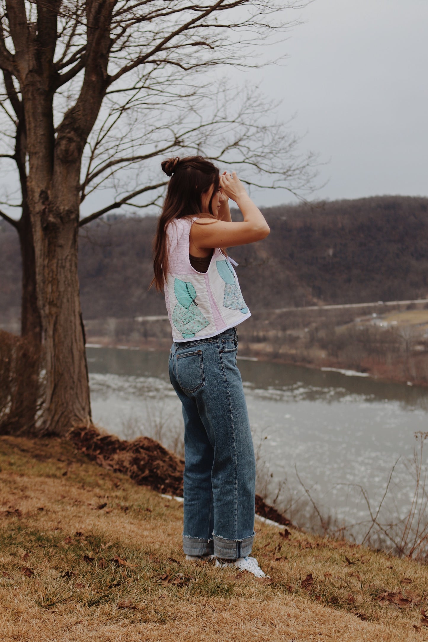 hobby holly quilt vest