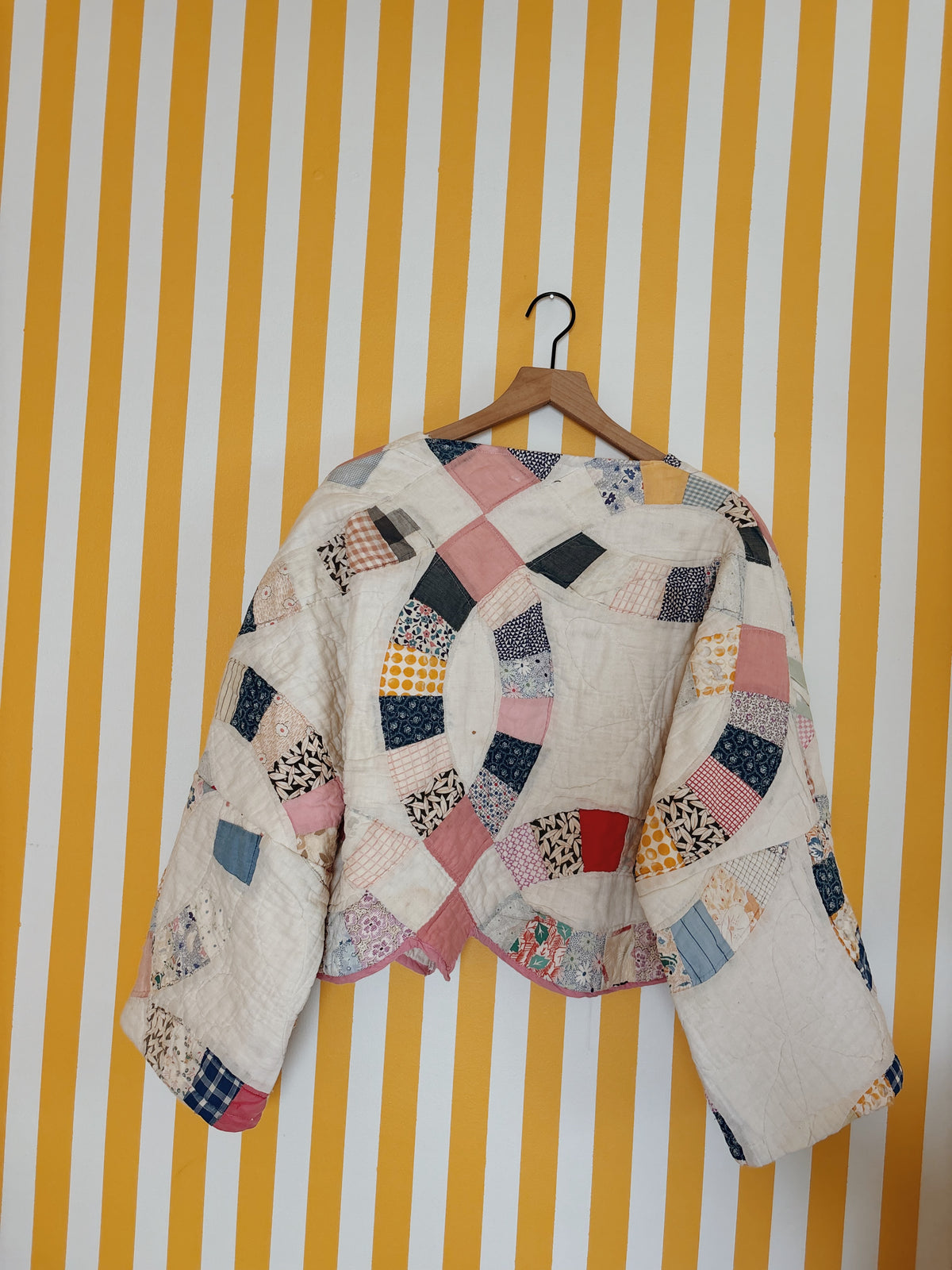 wedding ring quilt coat