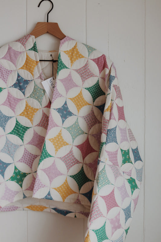 cathedral quilt coat
