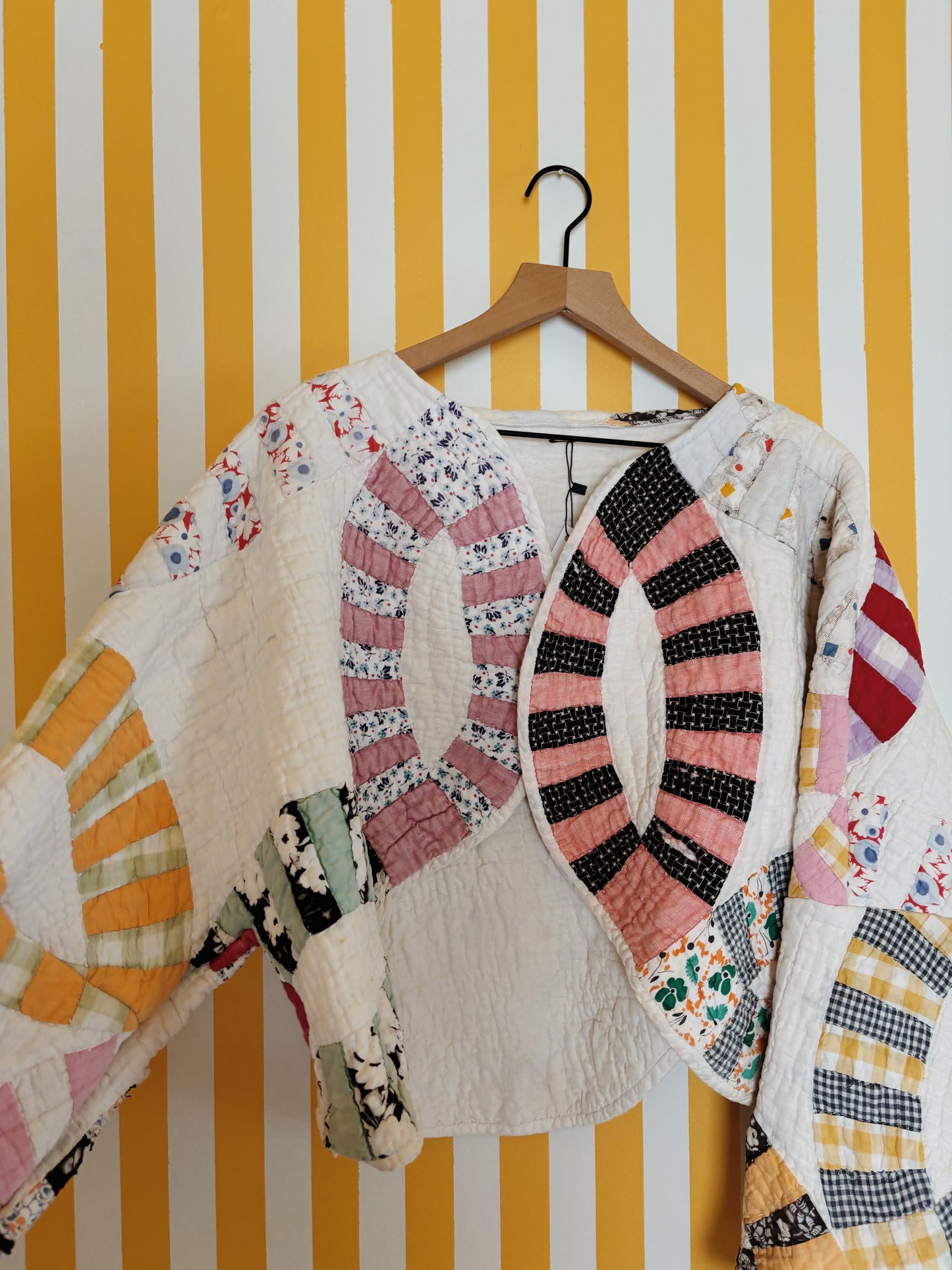 vintage wedding ring quilt coat