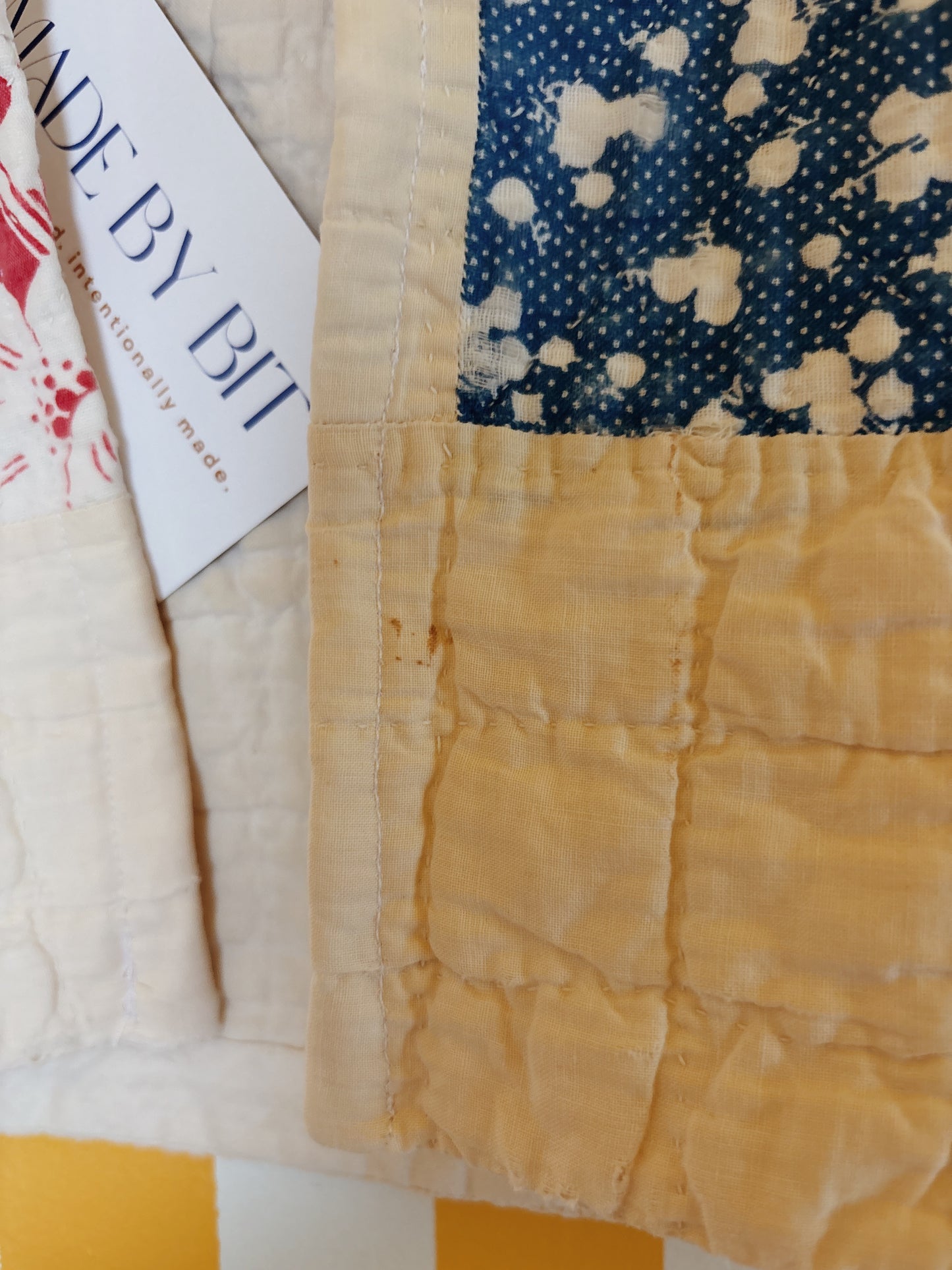 nine patch toddler quilt
