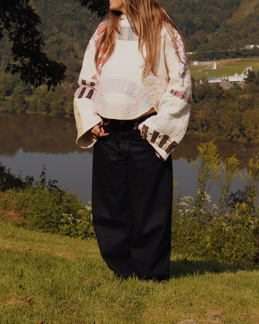 wedding ring quilt hoodie