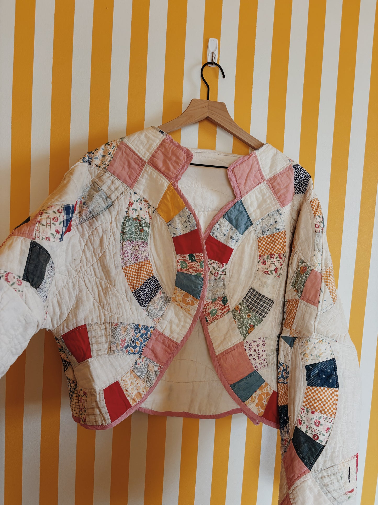 wedding ring quilt coat