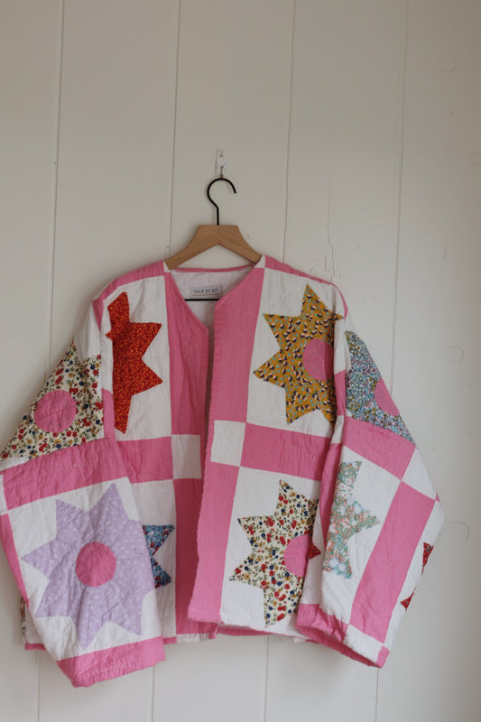 star quilt coat