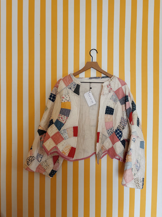 wedding ring quilt coat