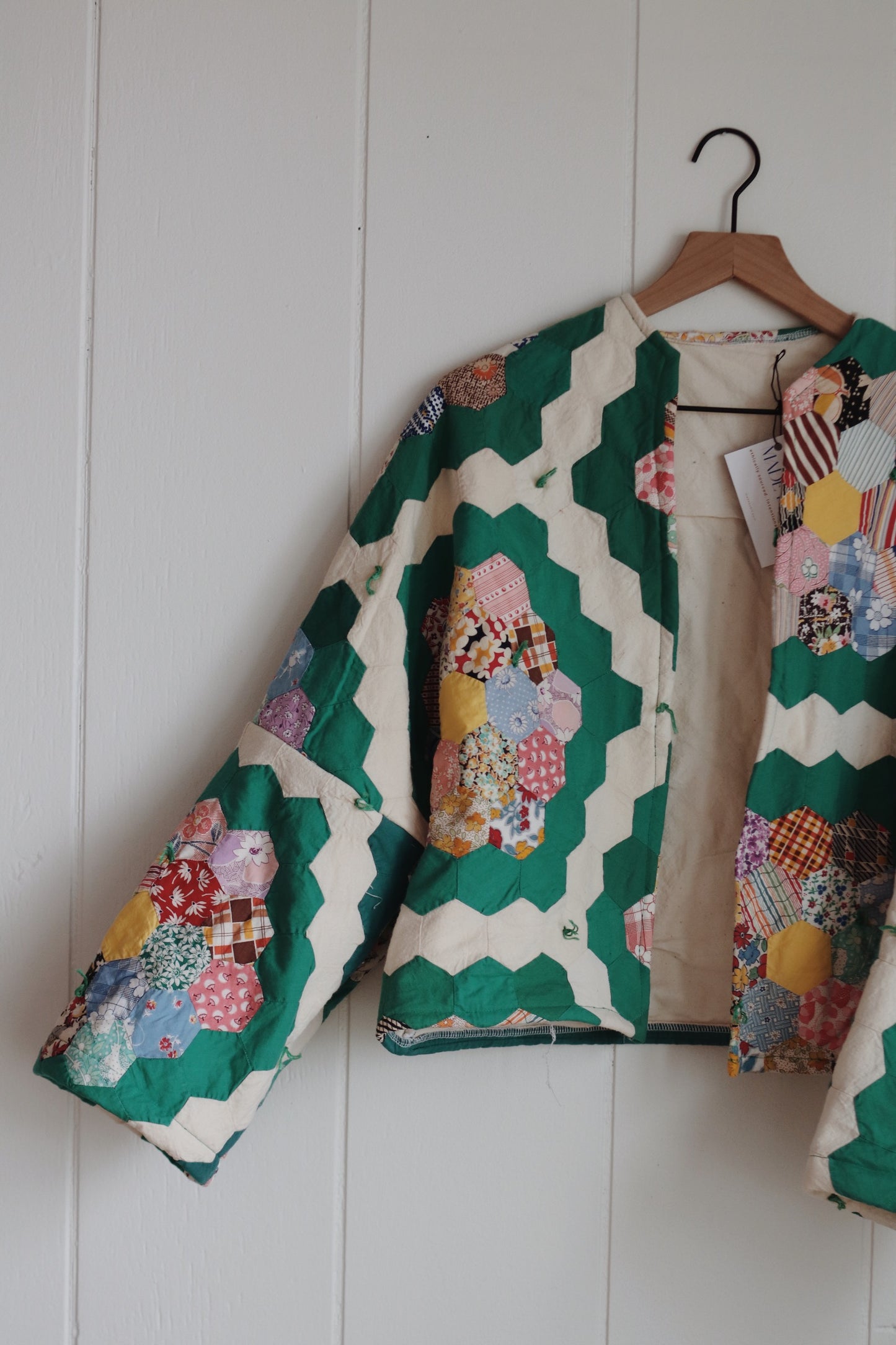 grandmothers garden quilt coat