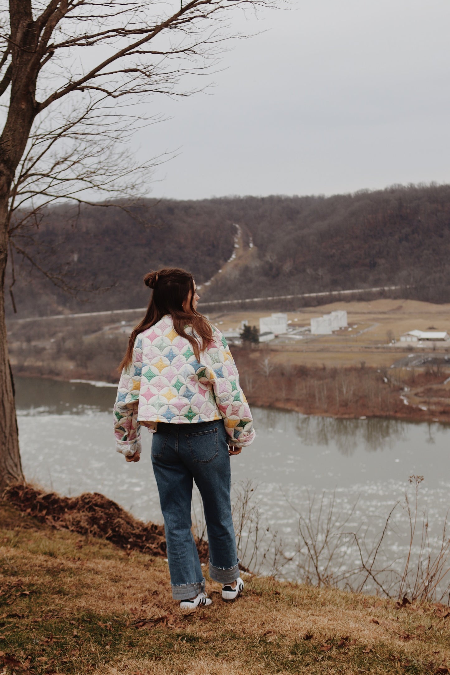 cathedral quilt coat