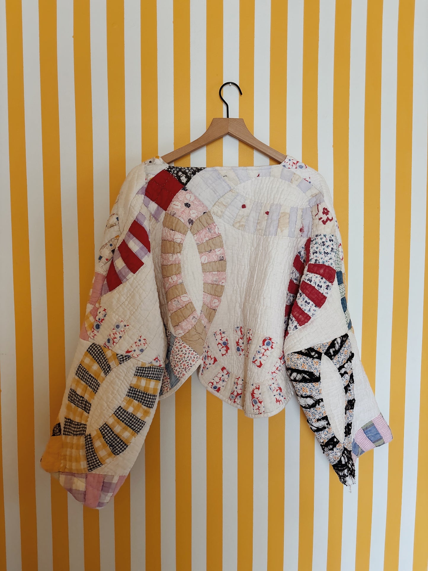 vintage wedding ring quilt coat