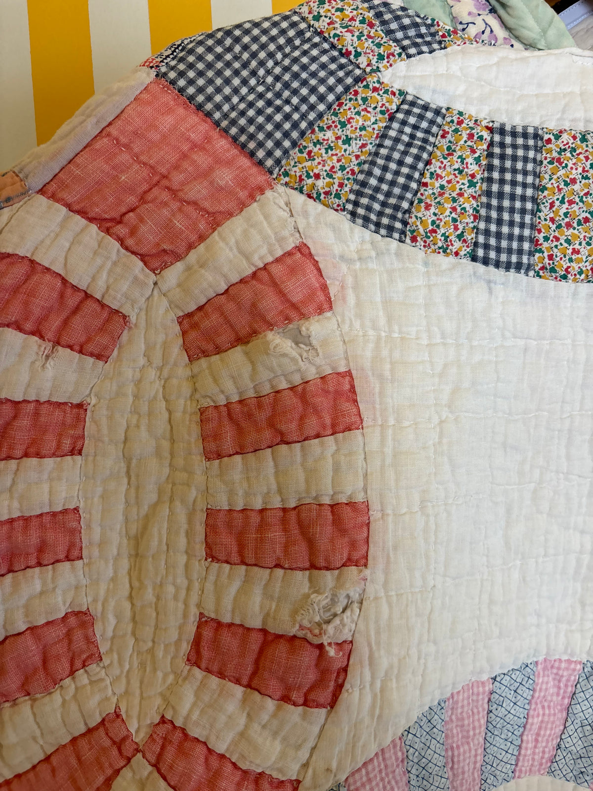 wedding ring quilt hoodie