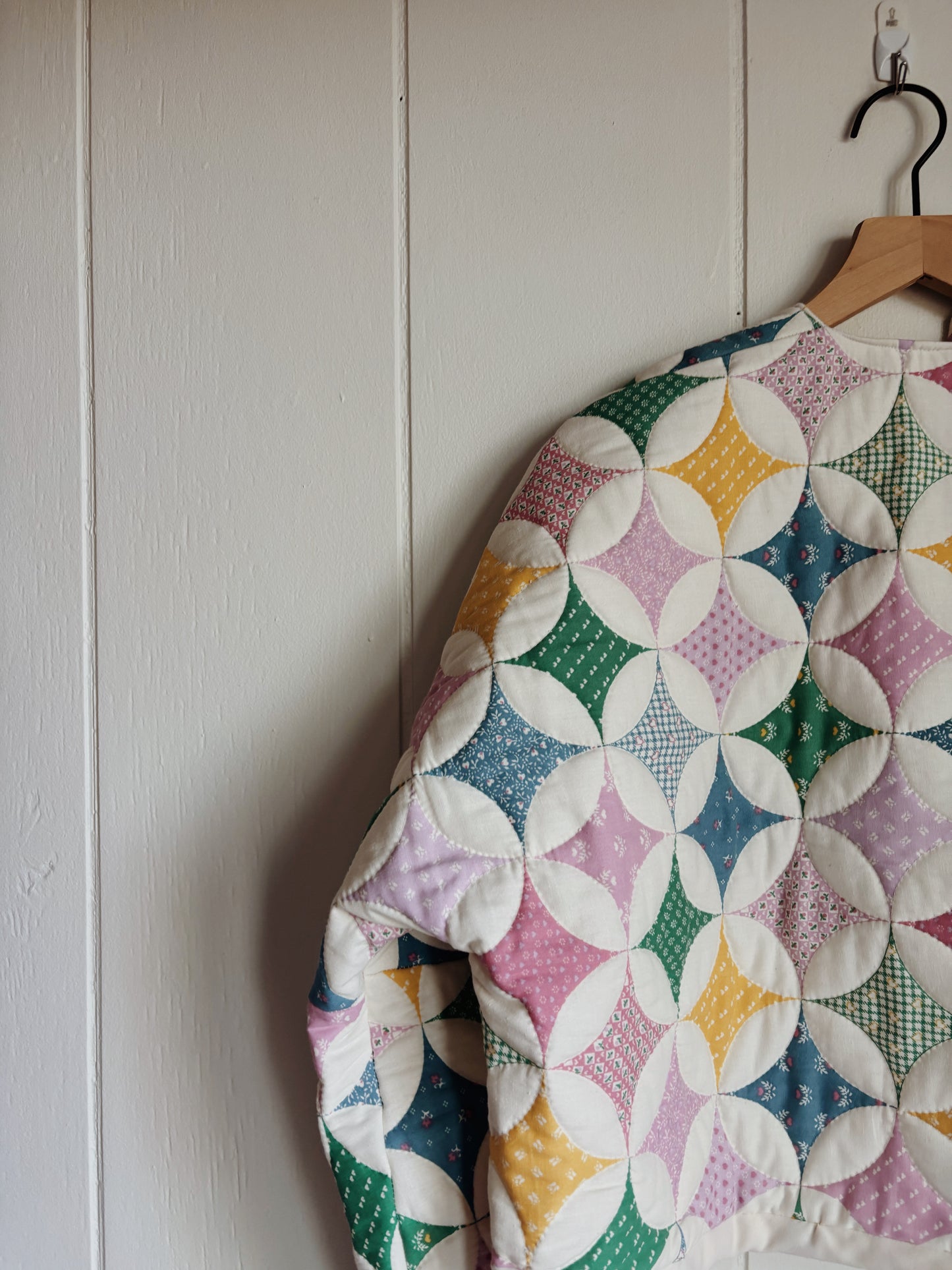 cathedral quilt coat
