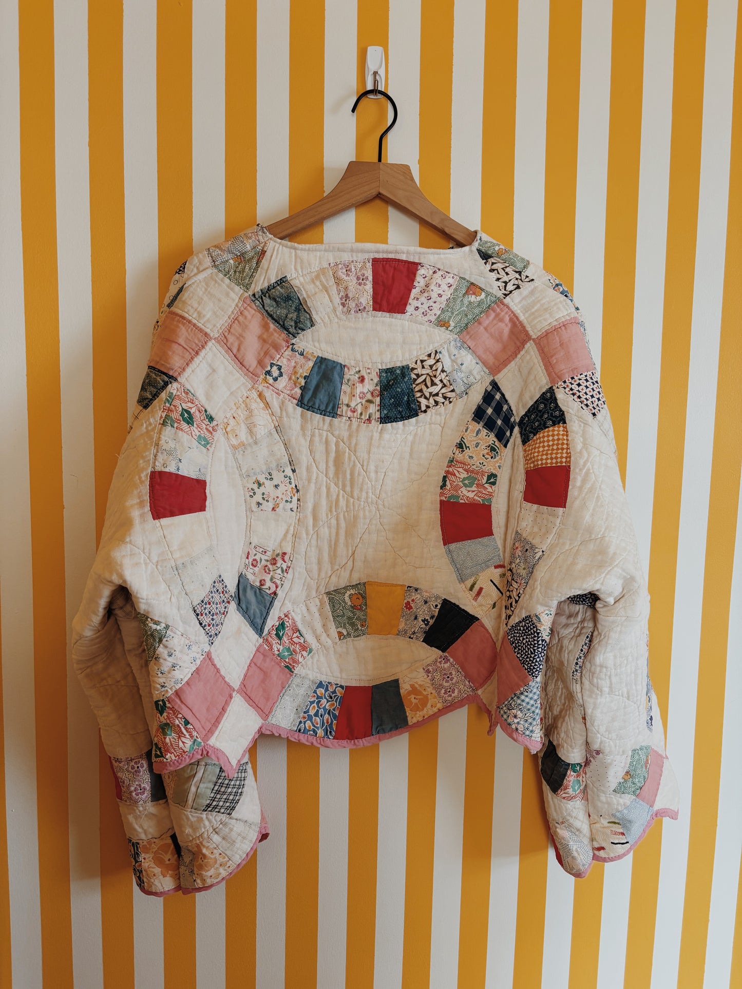 wedding ring quilt coat
