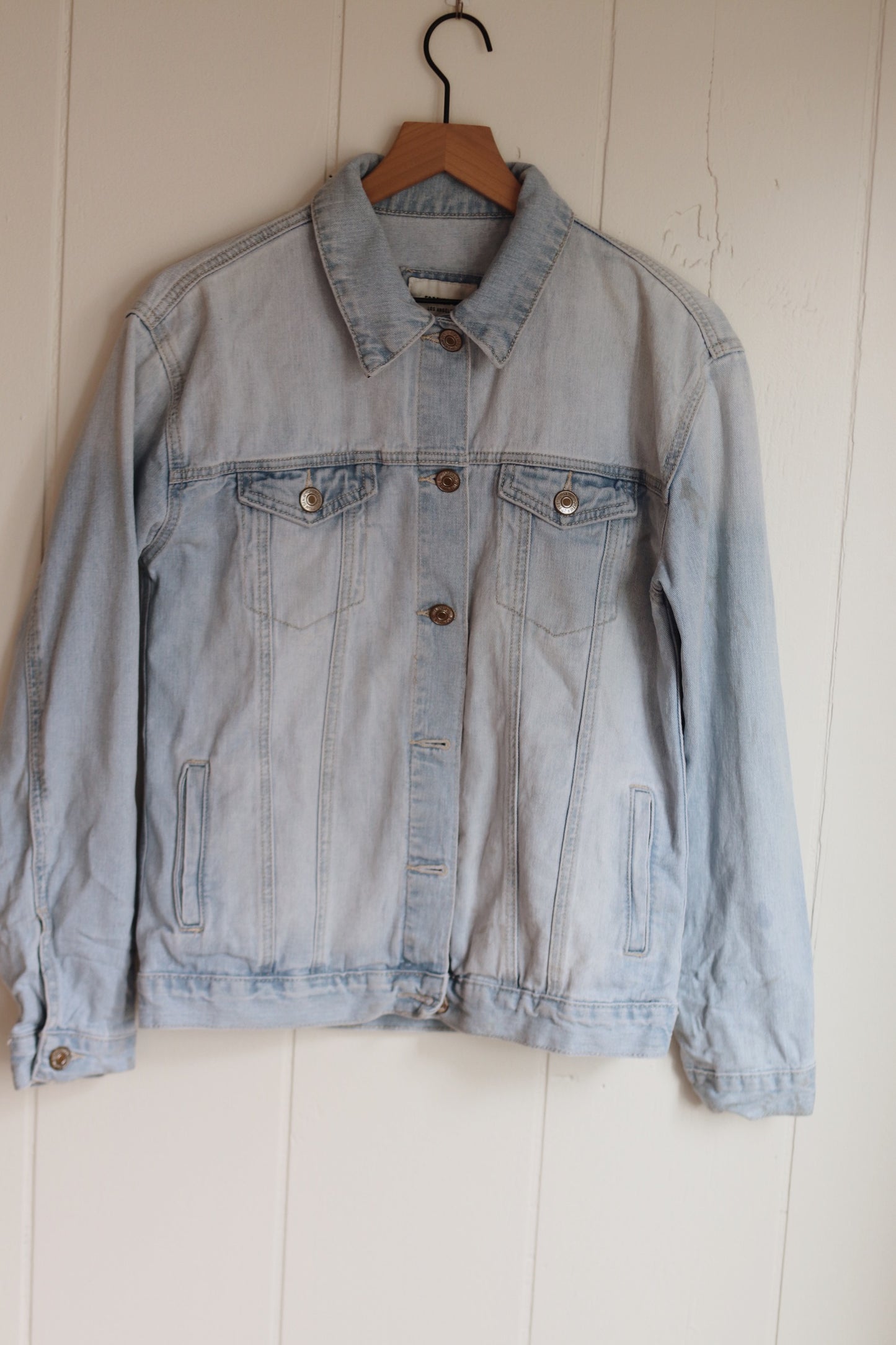 quilt star denim jacket