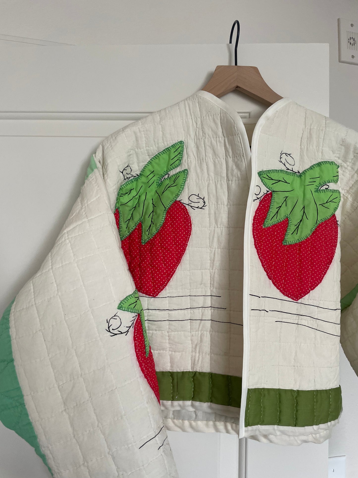 Strawberry Quilt Coat