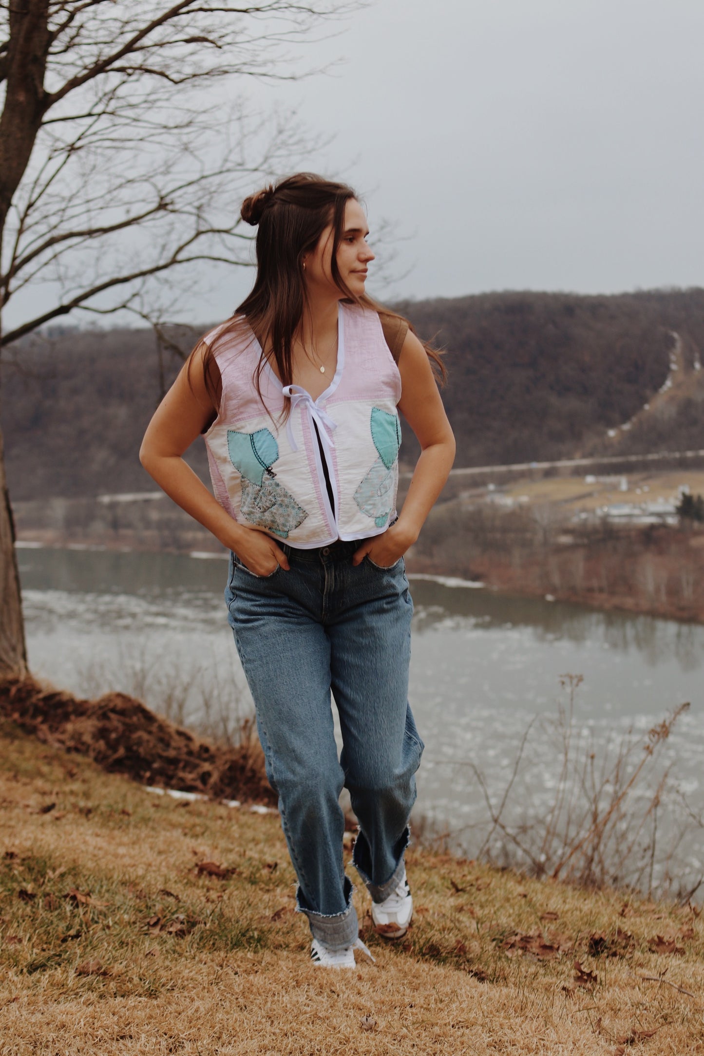 hobby holly quilt vest