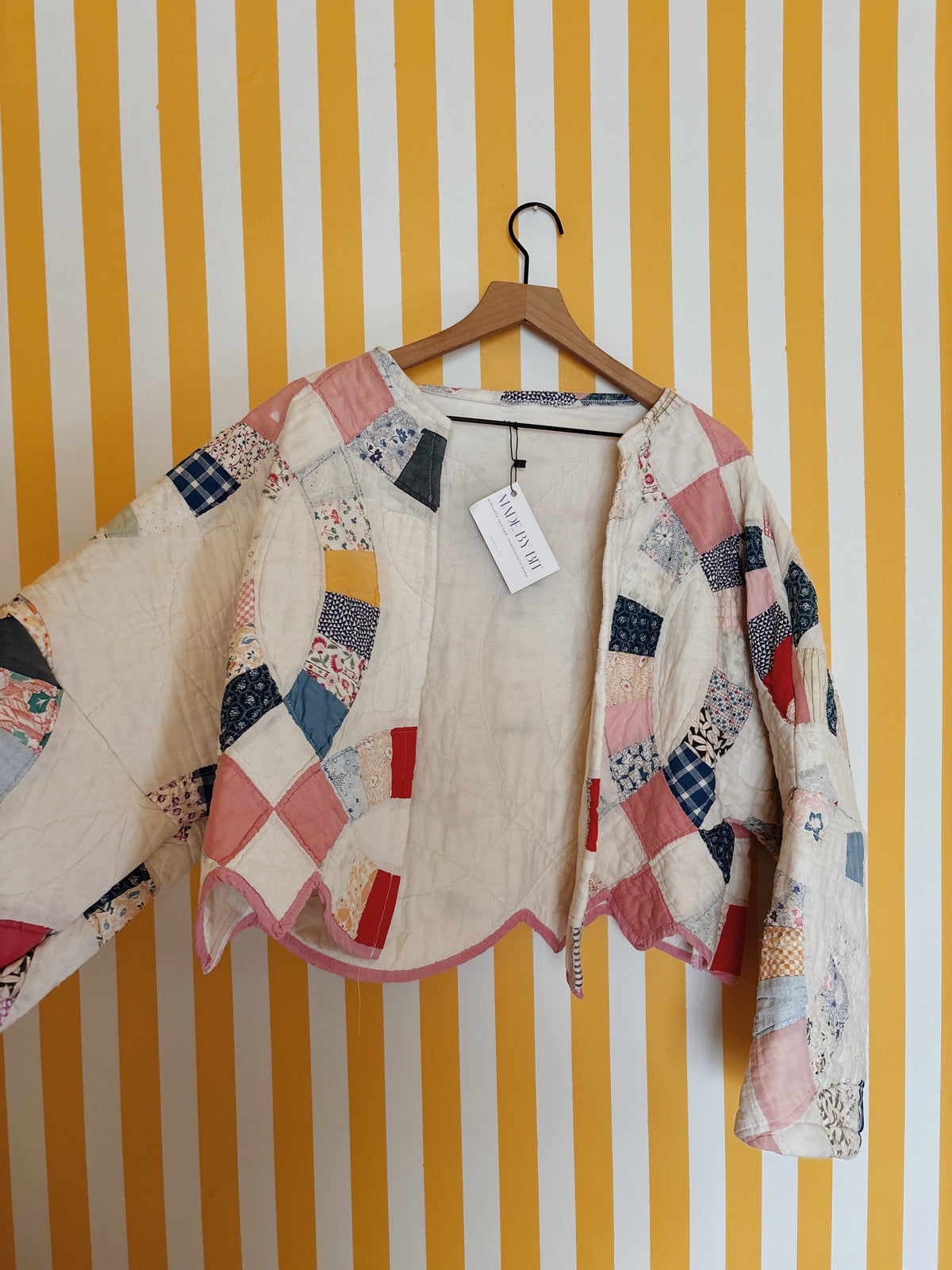 wedding ring quilt coat
