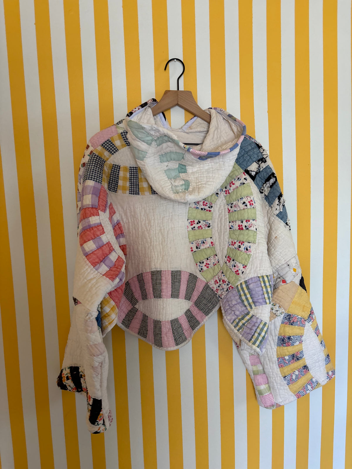 wedding ring quilt hoodie