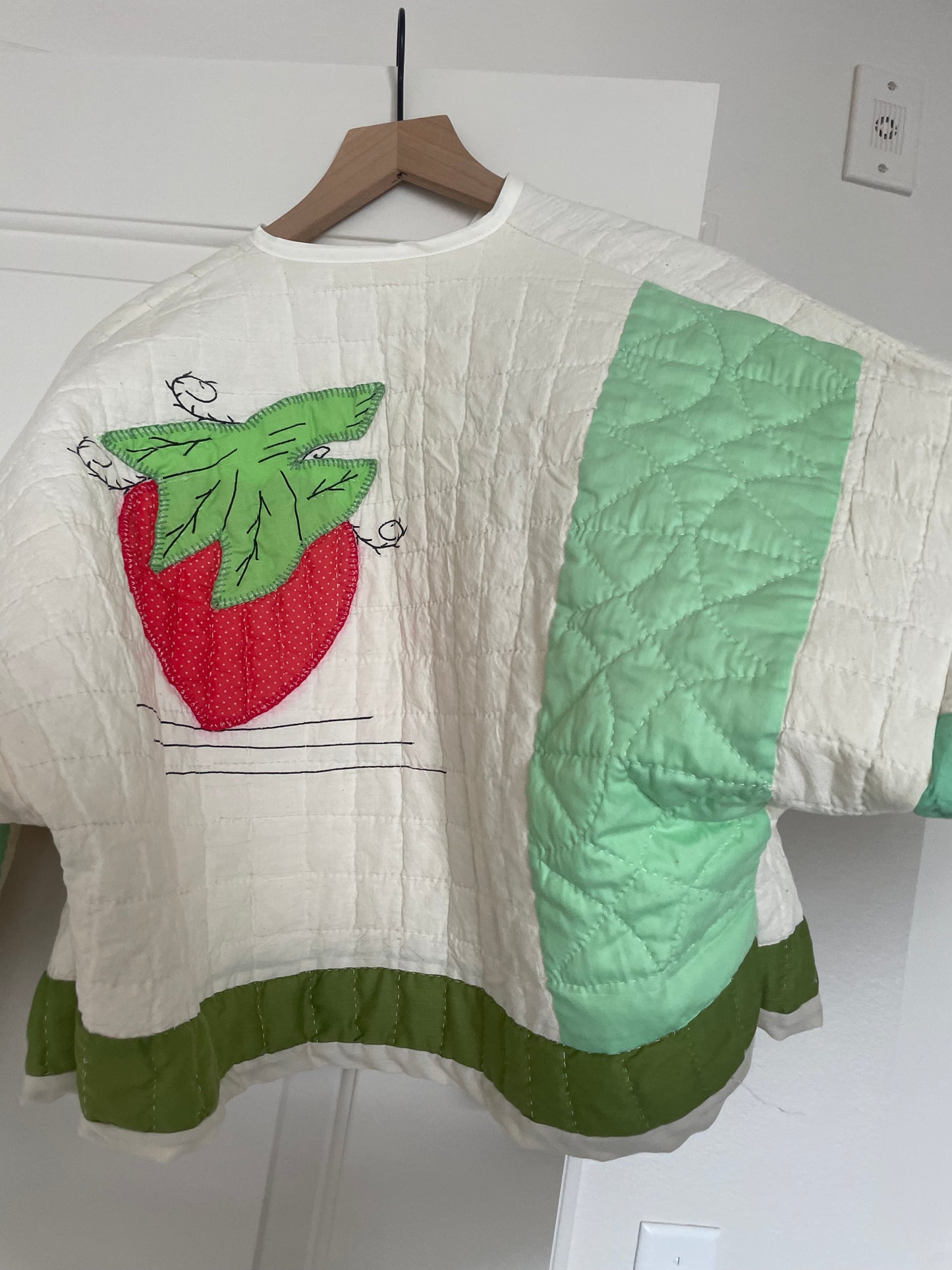 Strawberry Quilt Coat