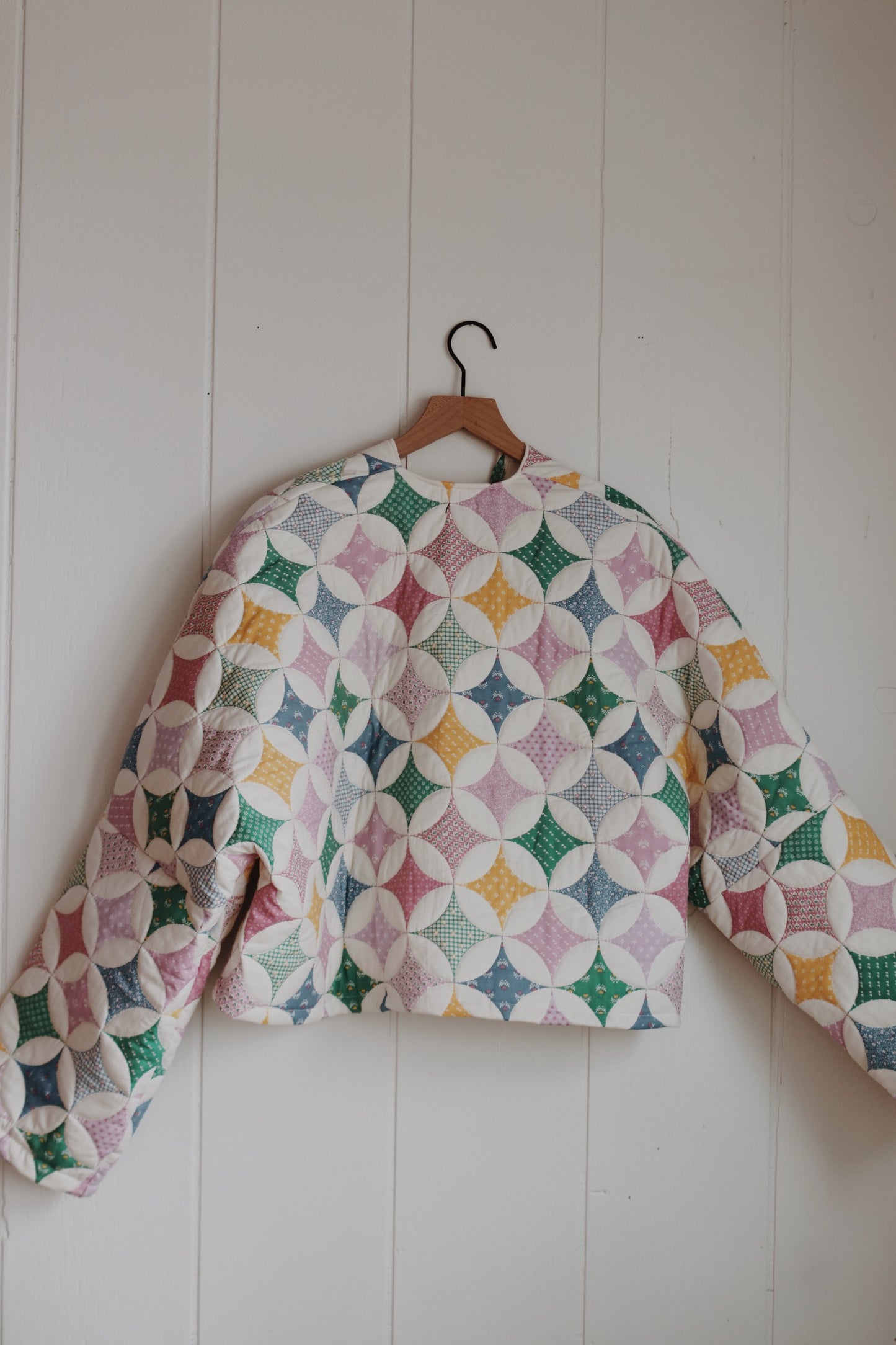 cathedral quilt coat