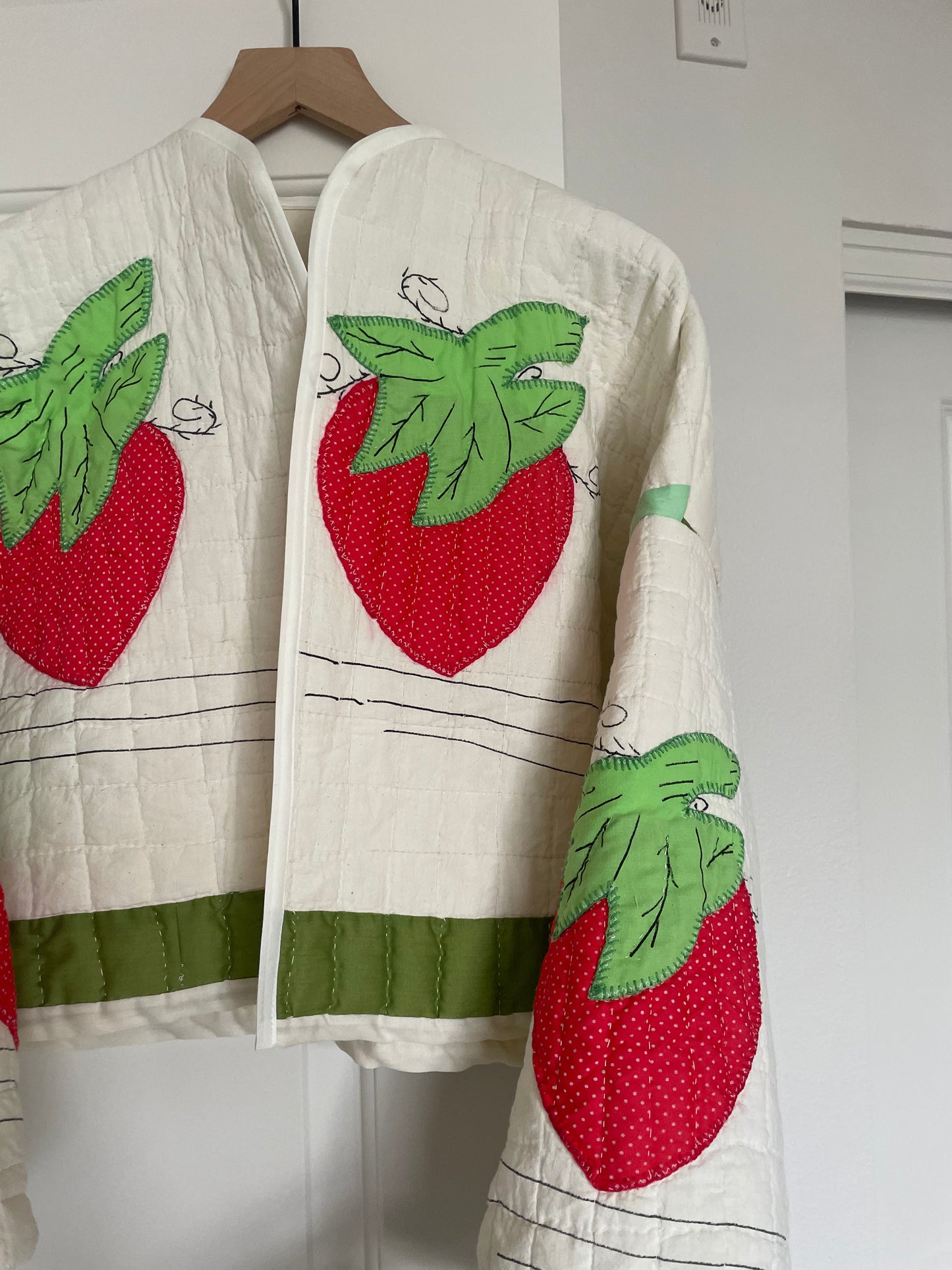 Strawberry Quilt Coat