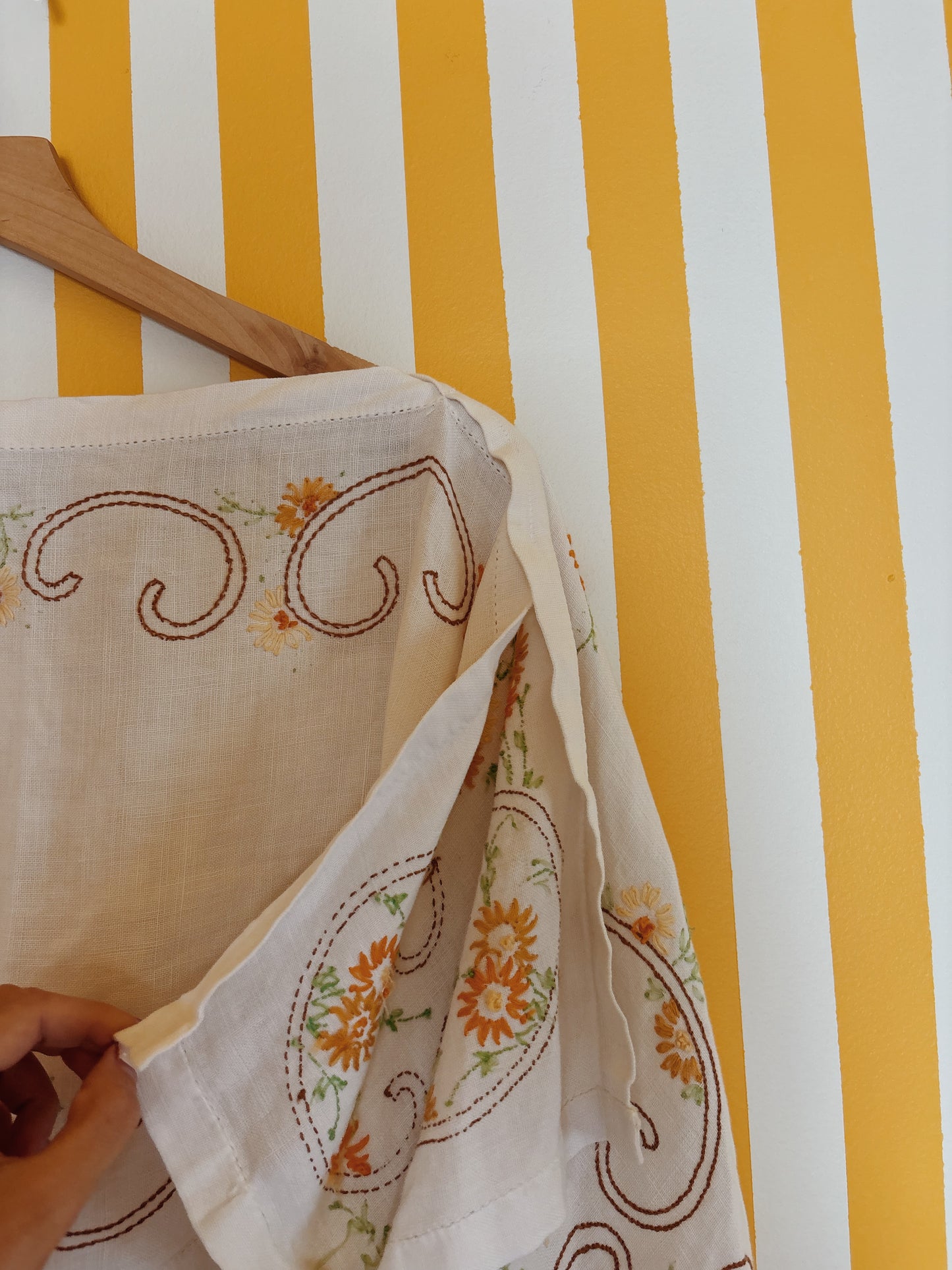 embroidered top