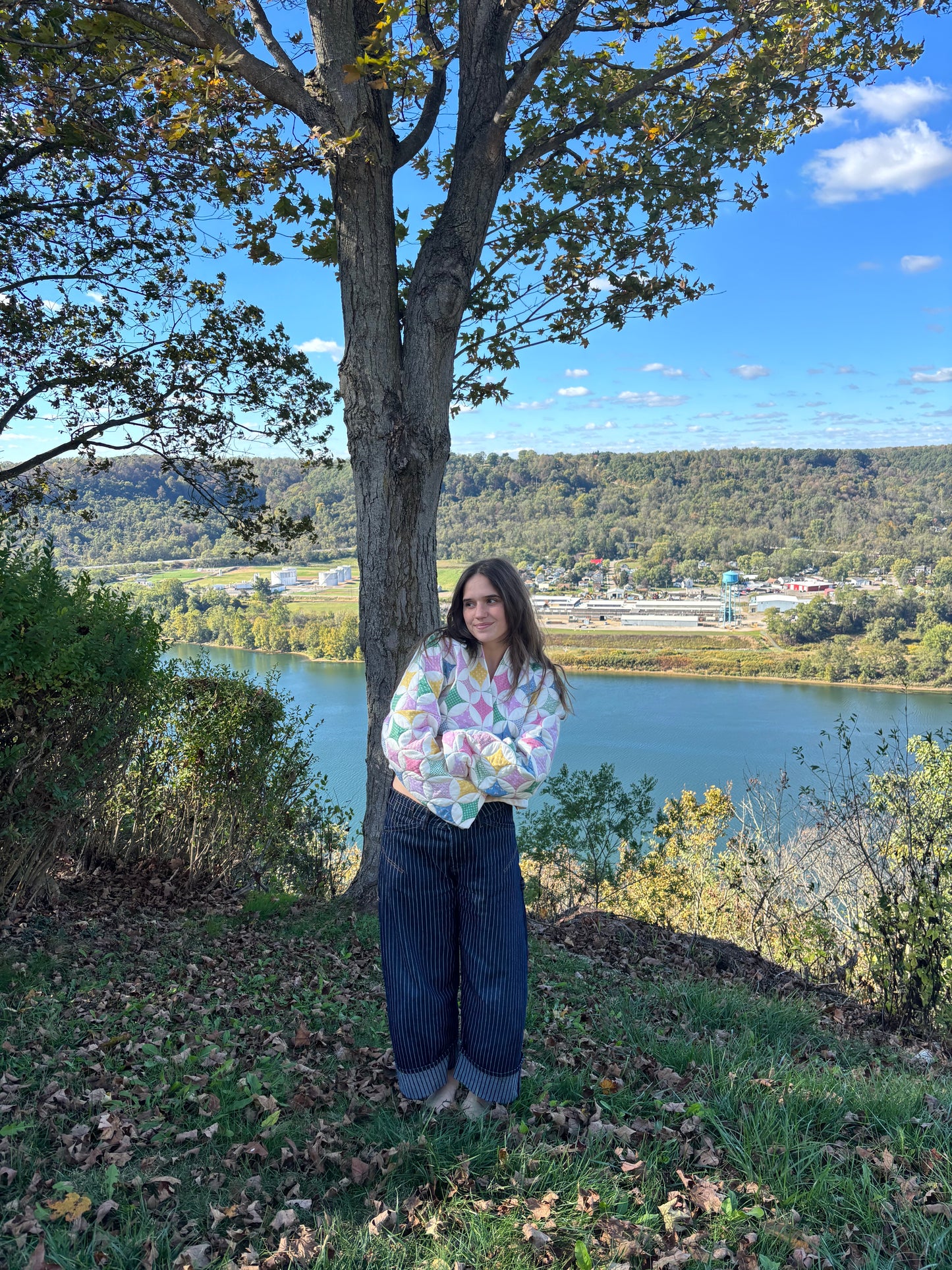 cathedral quilt coat