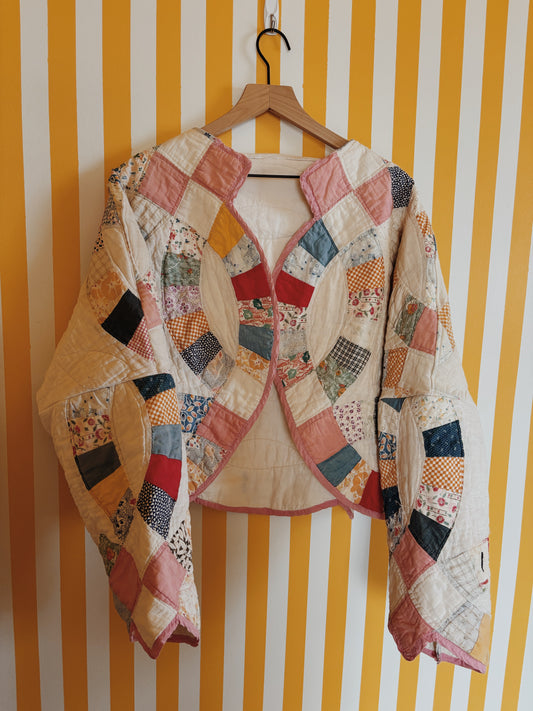 wedding ring quilt coat