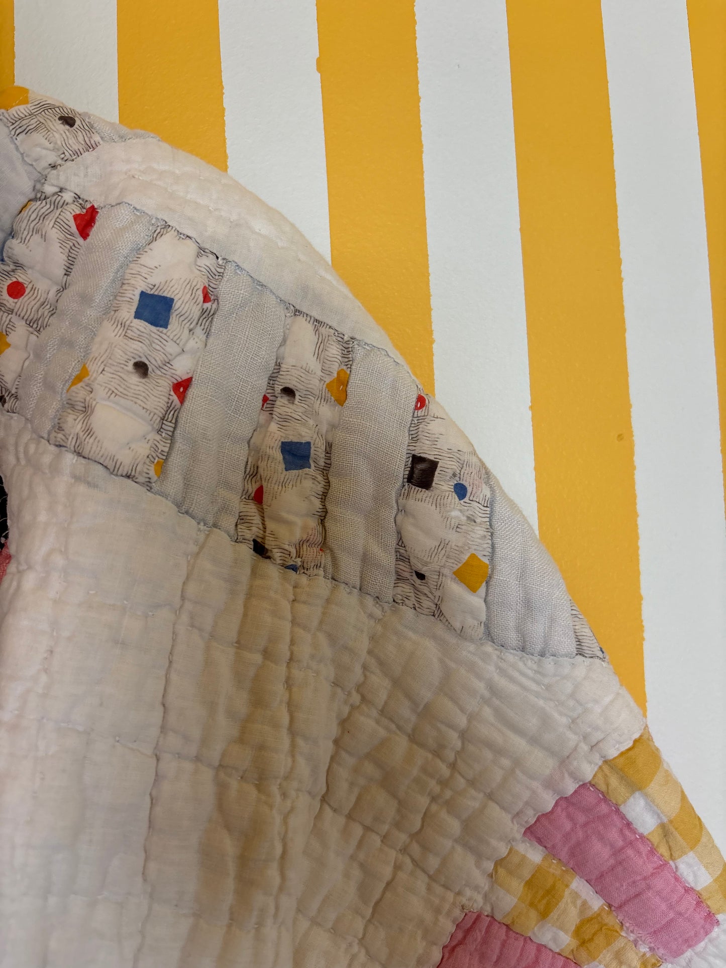 vintage wedding ring quilt coat
