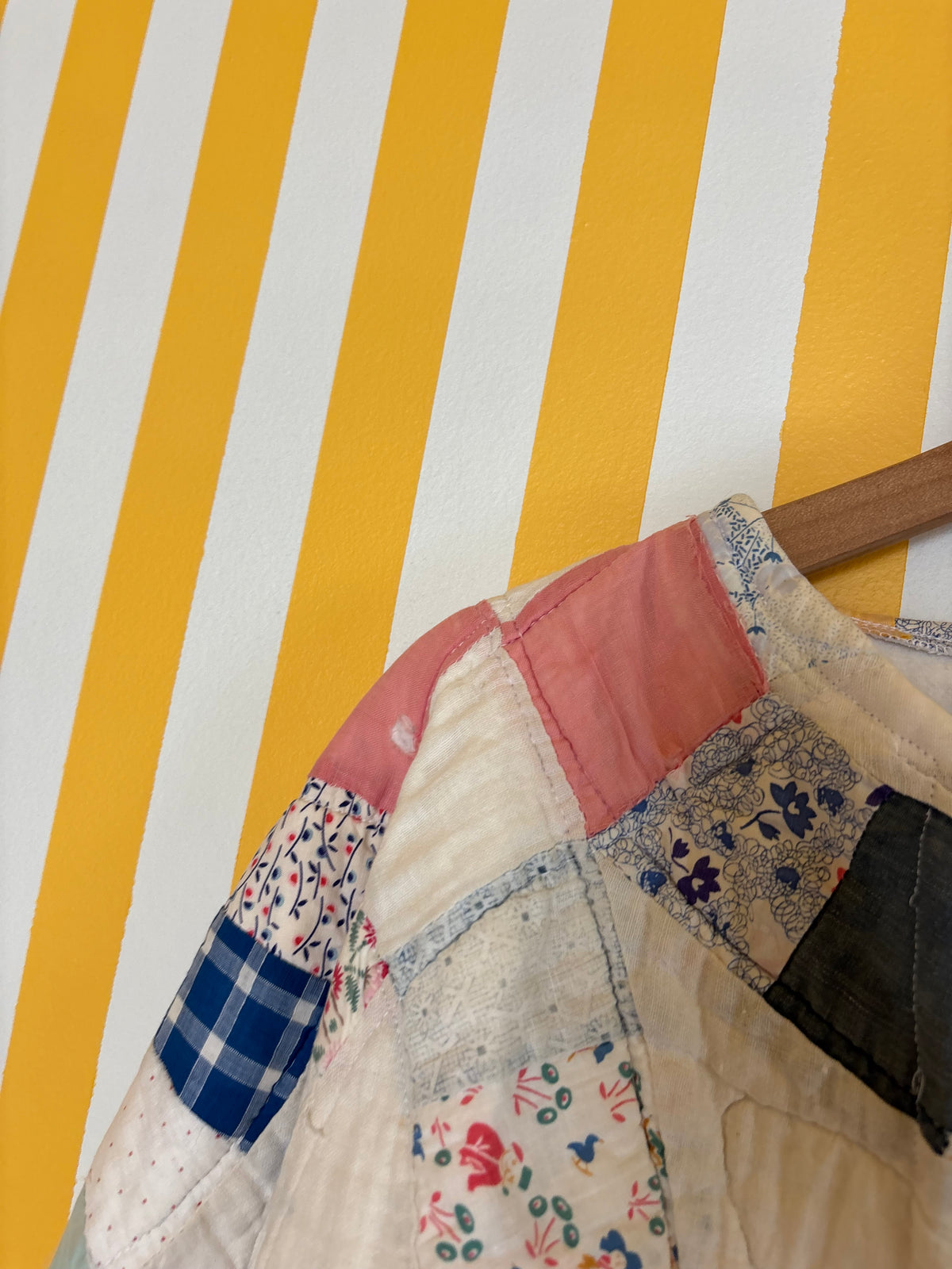 wedding ring quilt coat