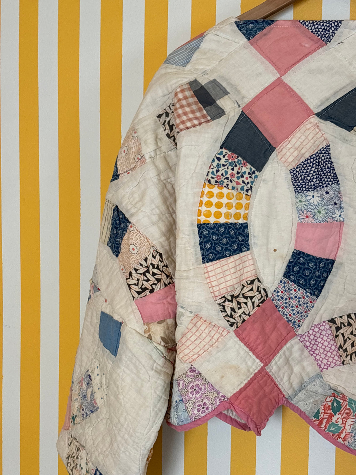 wedding ring quilt coat