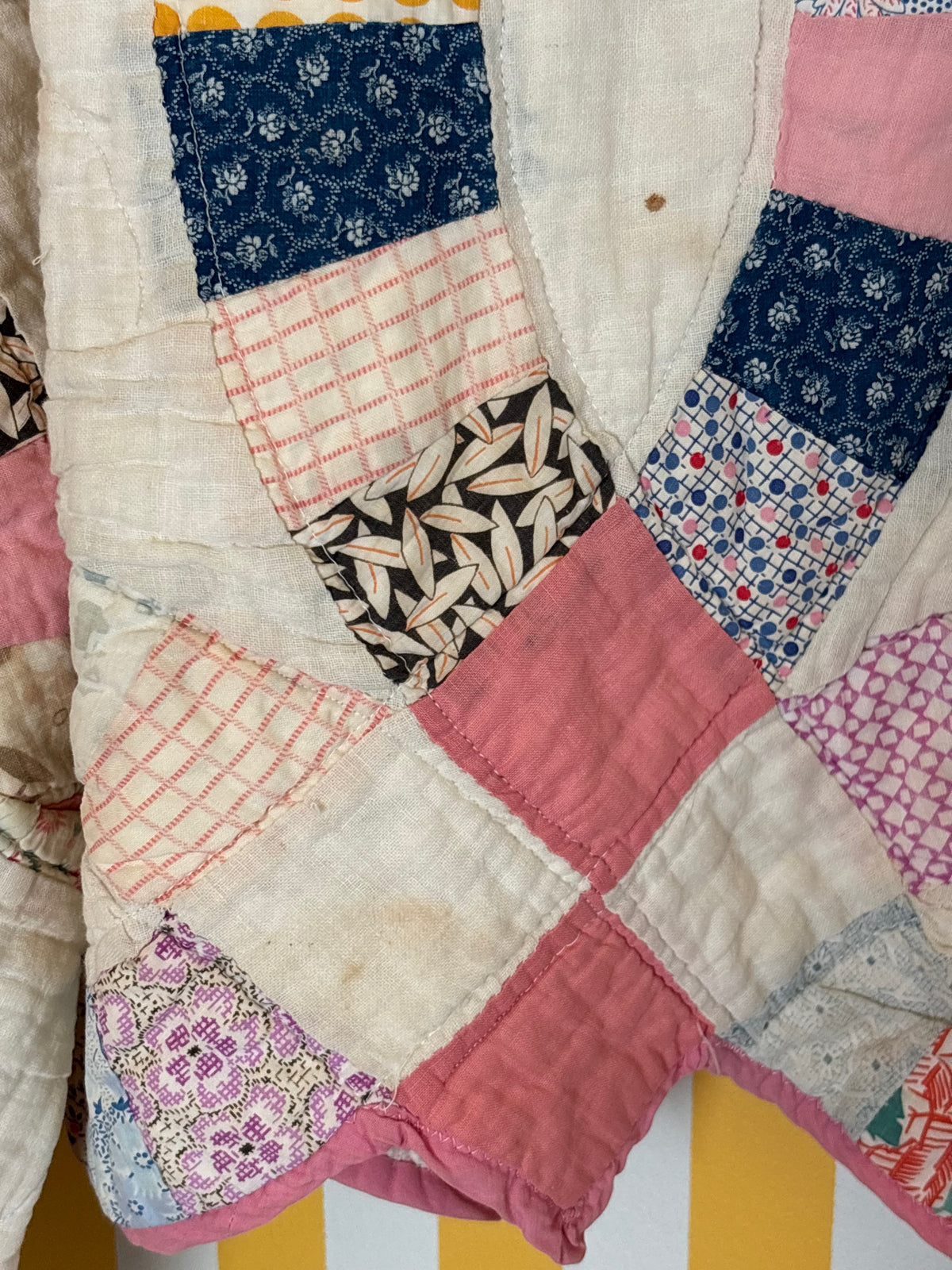 wedding ring quilt coat